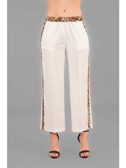 Pantalone in raso GM by Gai Mattiolo | GM2944PANNA